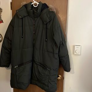 Old Navy Army Green Parka